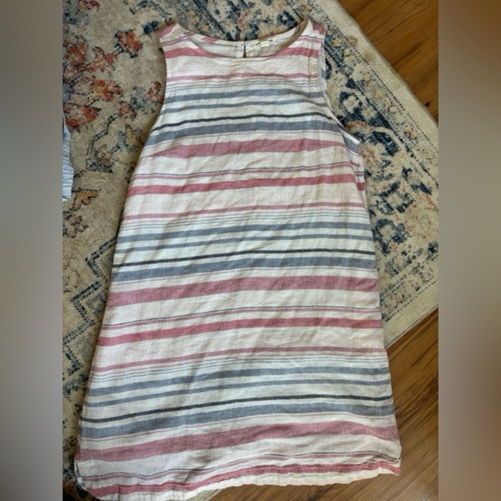 soldBeach Lunch Lounge  linencotton dress
